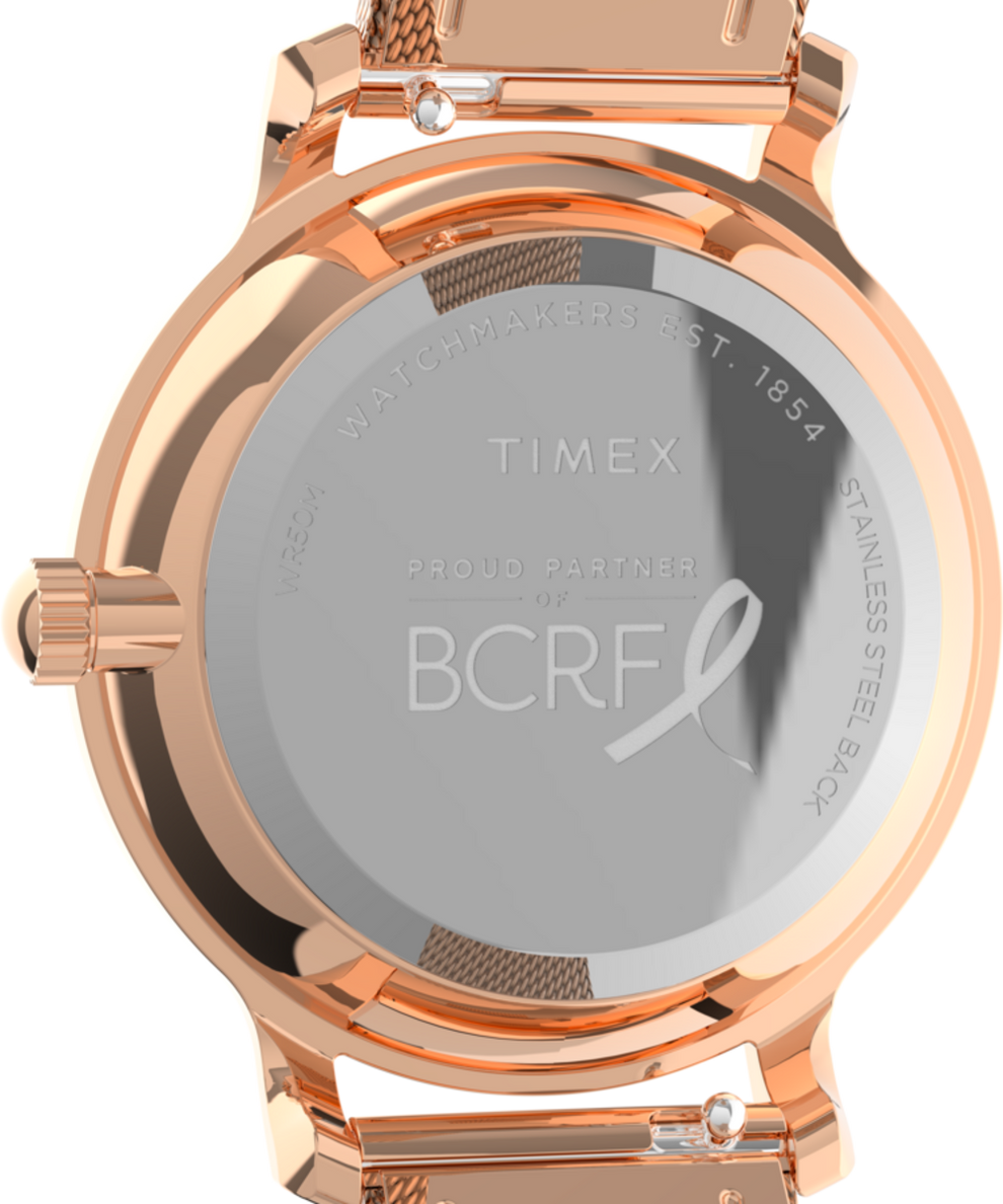 Timex Transcend x BCRF 31mm Stainless Steel Bracelet Watch
