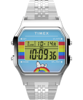 TW2V61300 Peanuts® x Timex 80 Dream in Color 34mm Stainless Steel Bracelet Watch Primary Image
