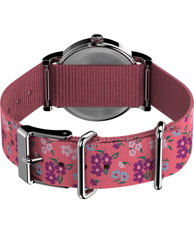 TW2V61400 Timex Weekender 31mm Fabric Strap Watch Caseback with Attachment Image