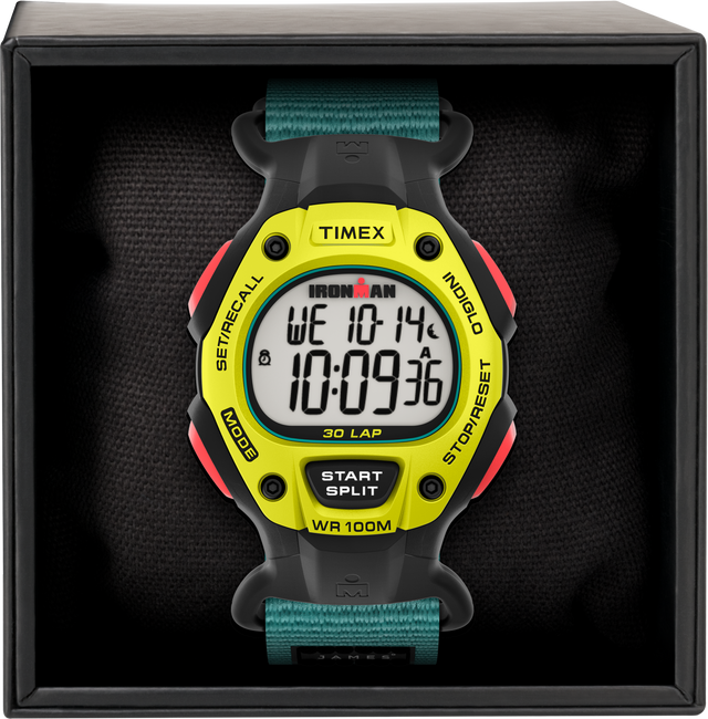 Timex Ironman x The James Brand 38mm Recycled Fabric Strap Watch