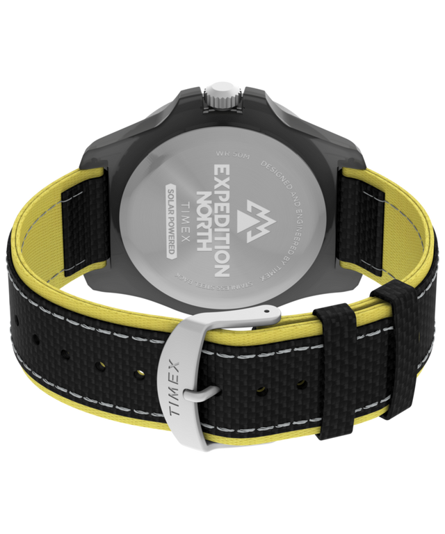 TW2V66200 Expedition Freedive Ocean #tide Fabric Strap Watch Caseback with Attachment Image