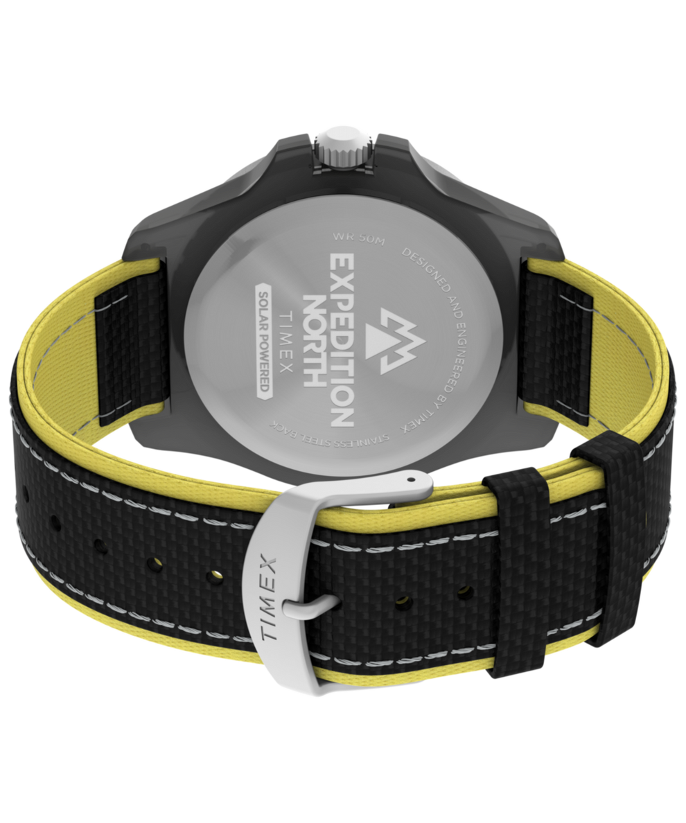 TW2V66200 Expedition Freedive Ocean #tide Fabric Strap Watch Caseback with Attachment Image