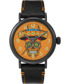 TW2V67700 Timex Standard Dia de los Muertos 40mm Leather Strap Watch Primary Image