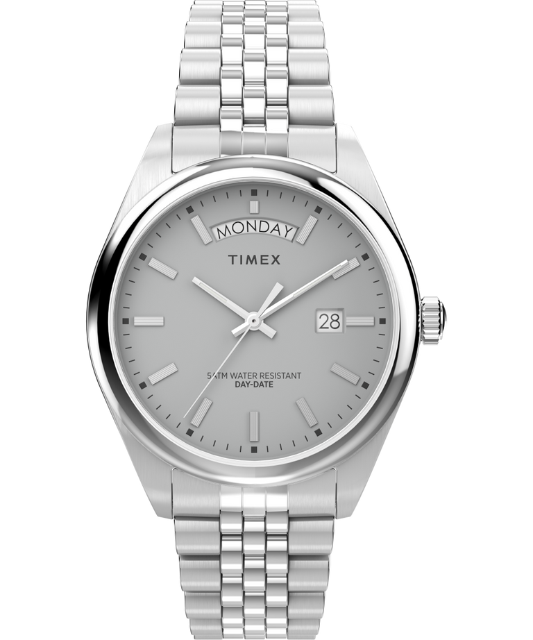 TW2V67900UK Legacy Day and Date 41mm Stainless Steel Bracelet Watch primary image