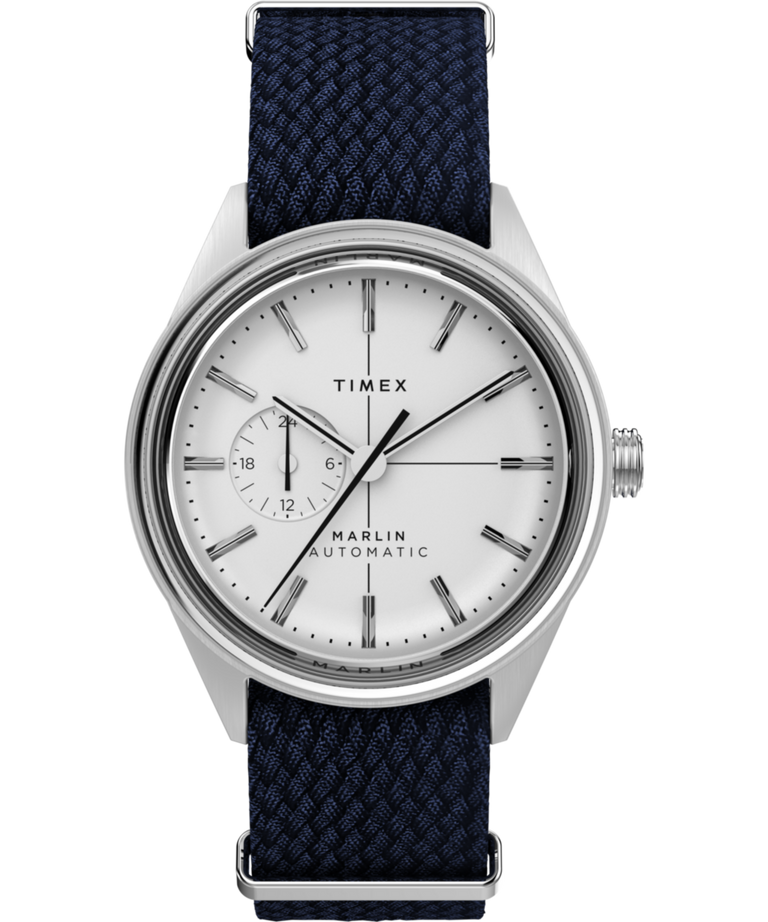 Marlin Jet Automatic 38mm Fabric Strap Watch