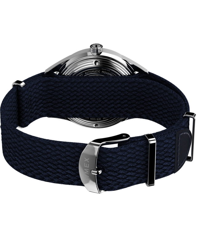 TW2V72300 Marlin® Jet Automatic 38mm Fabric Strap Watch Caseback with Attachment Image