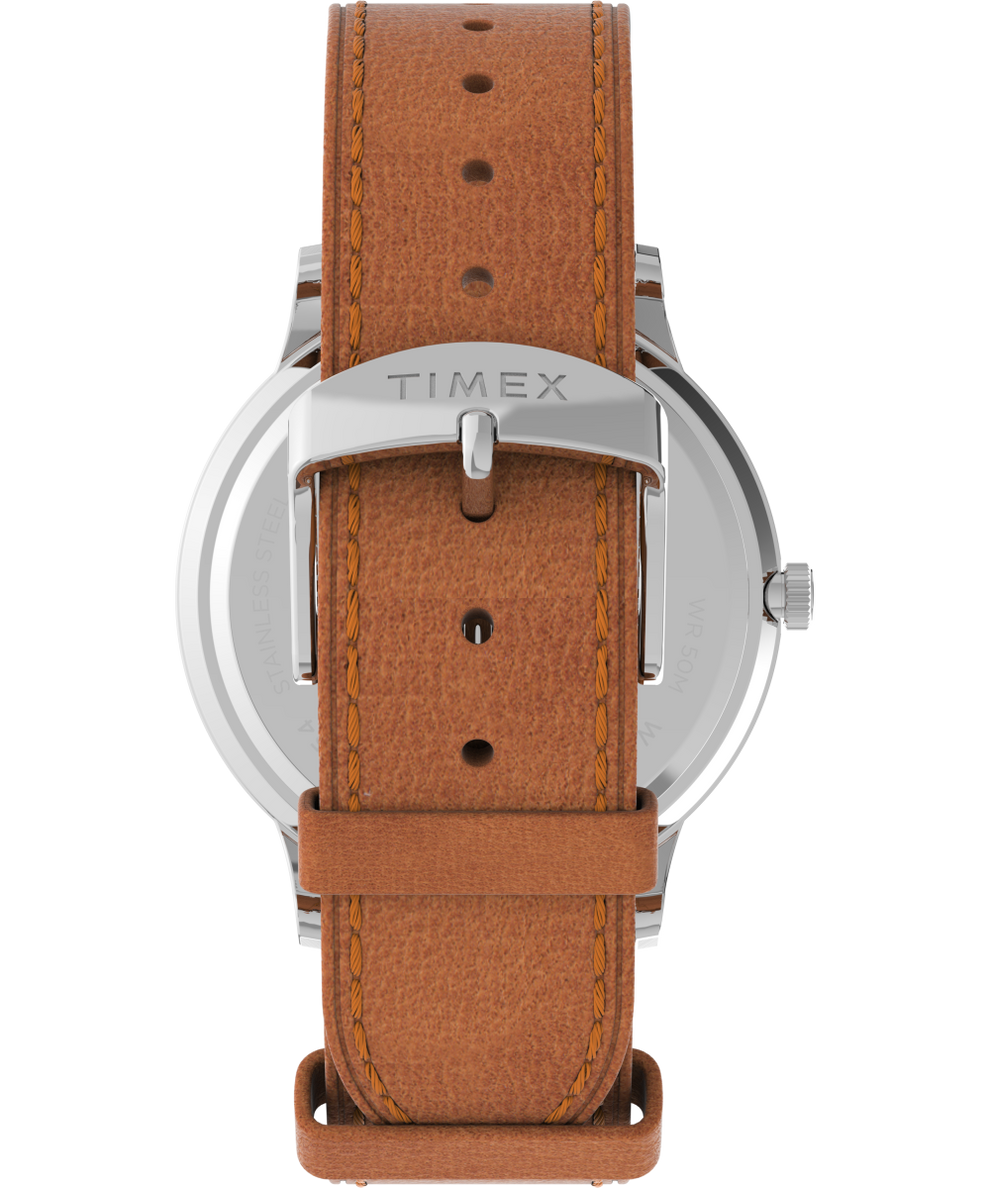 TW2V73600UK Waterbury Classic 40mm Leather Strap Watch strap image