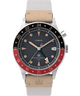 TW2V74100 Waterbury Traditional GMT 39mm Mixed Material Strap Watch Primary Image