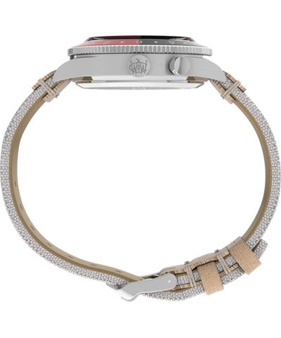 TW2V74100 Waterbury Traditional GMT 39mm Mixed Material Strap Watch Profile Image