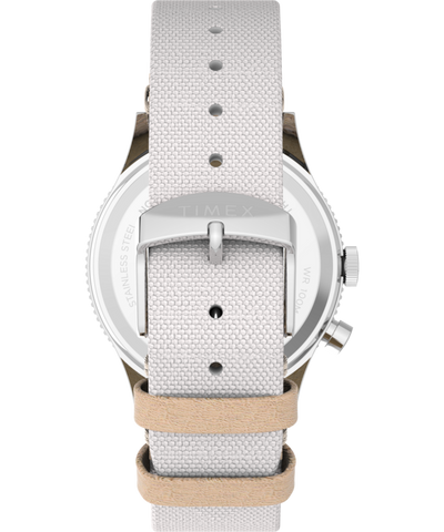 TW2V74100 Waterbury Traditional GMT 39mm Mixed Material Strap Watch Strap Image