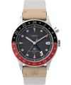 TW2V74100 Waterbury Traditional GMT 39mm Mixed Material Strap Watch Primary Image