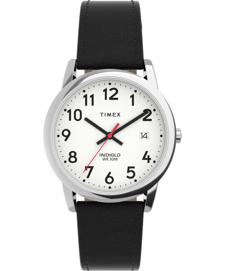 TW2V75100 Easy Reader 35mm Eco-Friendly Vegan Leather Strap Watch Primary Image