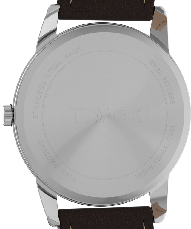 TW2V75200 Easy Reader® 35mm Eco-Friendly Sustainable Strap Watch Caseback Image