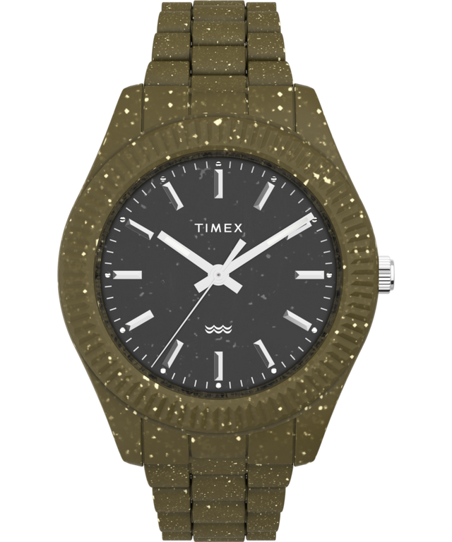 TW2V77100 Timex Legacy Ocean 42mm Recycled Plastic Bracelet Watch Primary Image