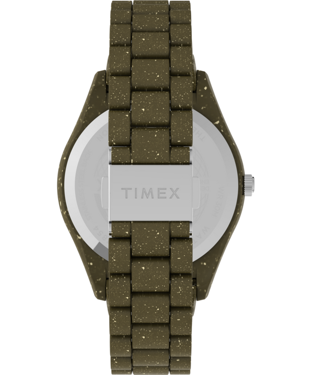 TW2V77100 Timex Legacy Ocean 42mm Recycled Plastic Bracelet Watch Strap Image