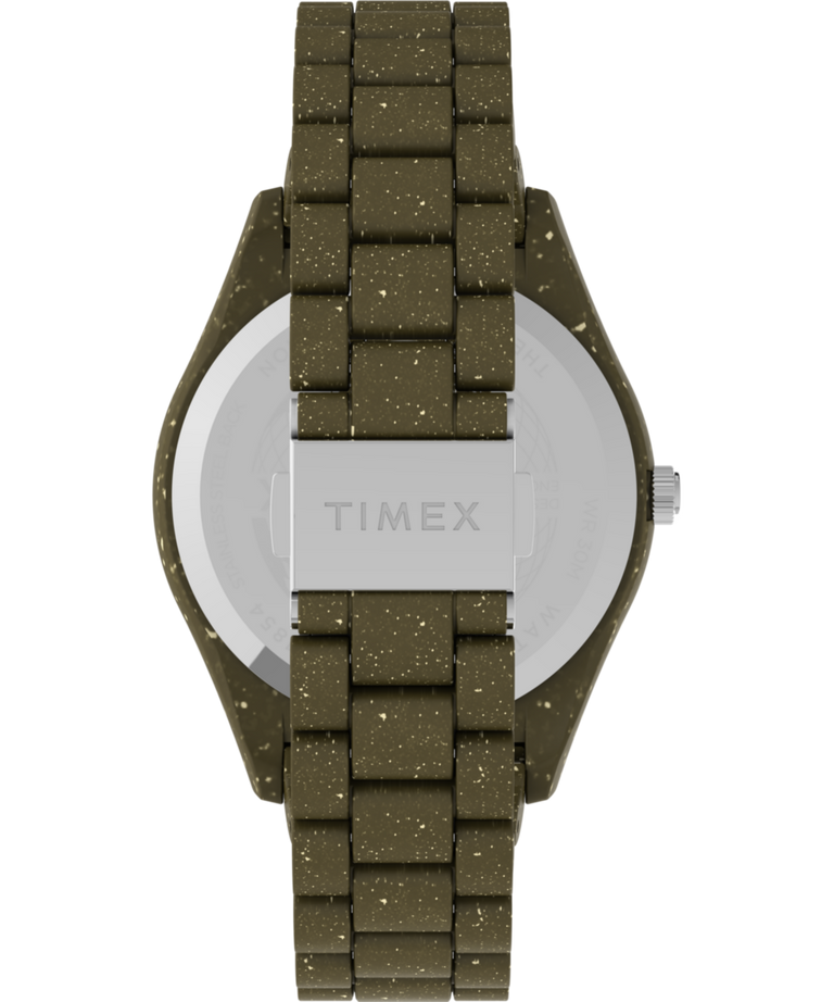 TW2V77100 Timex Legacy Ocean 42mm Recycled Plastic Bracelet Watch Strap Image