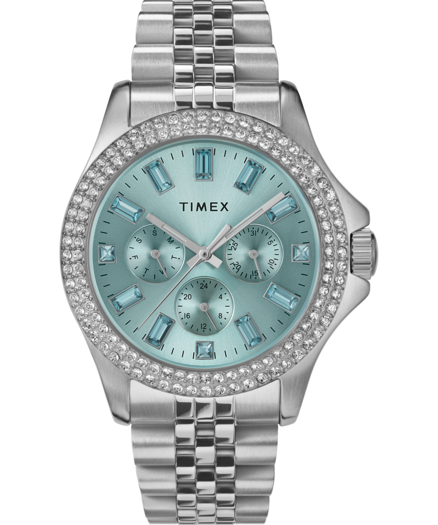 TW2V79600 Kaia Multifunction 40mm Stainless Steel Bracelet Watch Primary Image