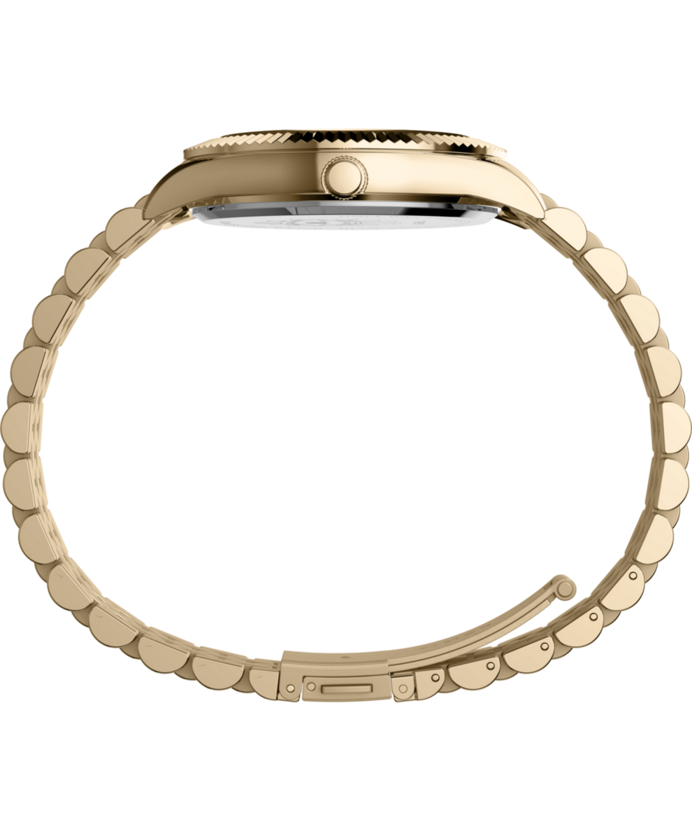 TW2V95000 Timex x Jacquie Aiche High Life 41mm Stainless Steel Bracelet Watch Profile Image