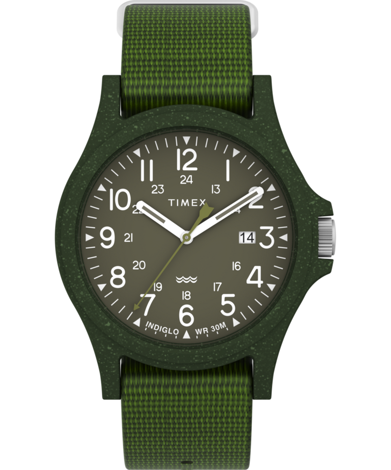TW2V96000 Reclaim Ocean 40mm Recycled Fabric Strap Watch Primary Image
