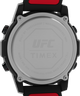 TW2V98000 Timex UFC Brawler 43mm Silicone Strap Watch Caseback Image