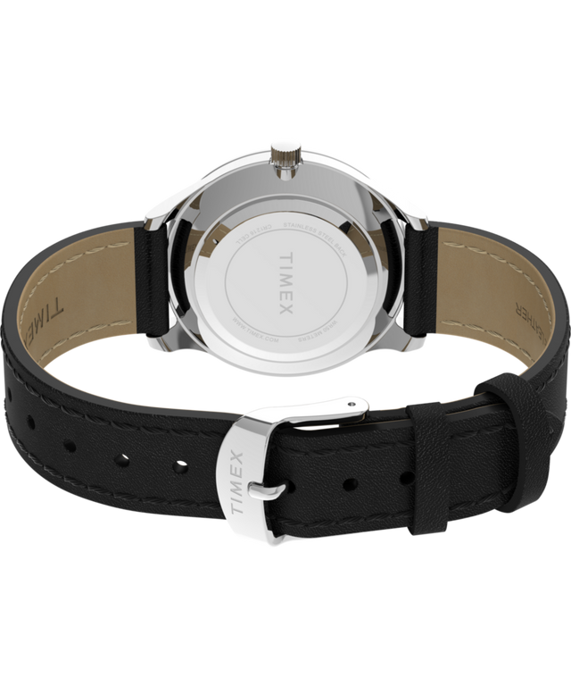 TW2W15900 Modern Easy Reader 32mm Leather Strap Watch Caseback with Attachment Image