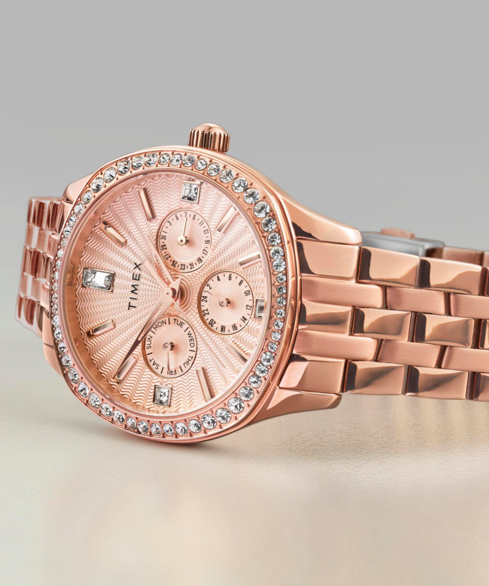TW2W17800 Ariana 36mm Stainless Steel Bracelet Watch Campaign Key Silhouettes (Beauty shots) Image