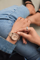 TW2W17800 Ariana 36mm Stainless Steel Bracelet Watch Primary Wrist Image