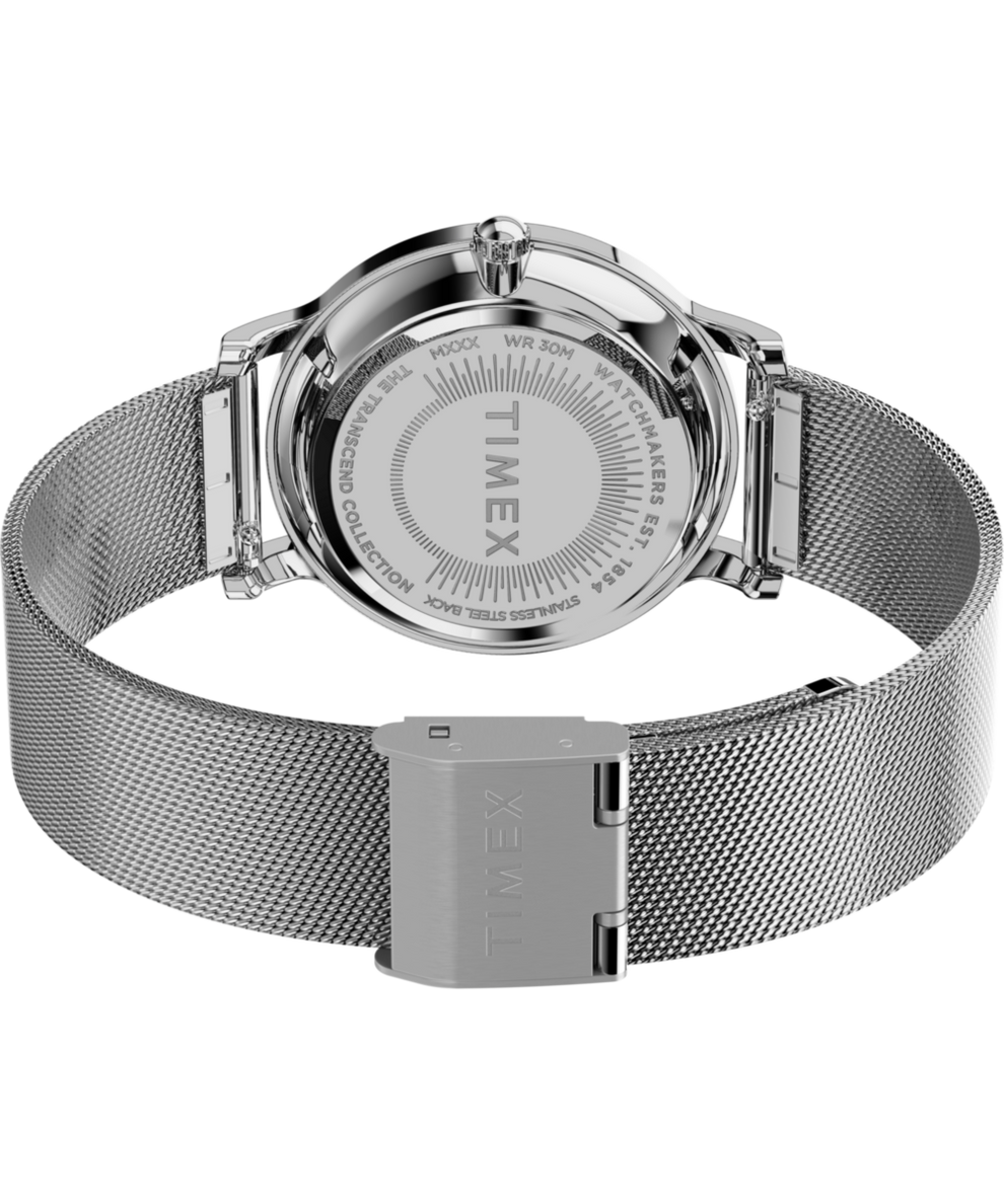 TW2W19100 Transcend 34mm Mesh Bracelet Watch Caseback with Attachment Image