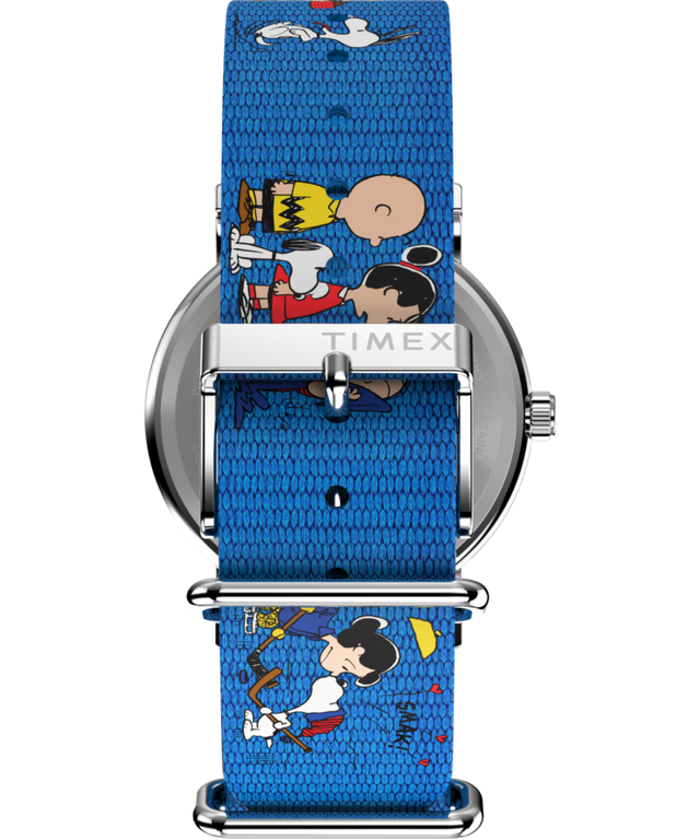 TW2W19400 Peanuts® x Timex Weekender Gang's All Here 38mm Fabric Strap Watch Strap Image