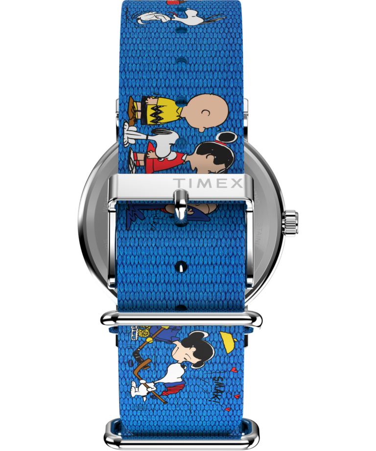 TW2W19400 Peanuts® x Timex Weekender Gang's All Here 38mm Fabric Strap Watch Strap Image