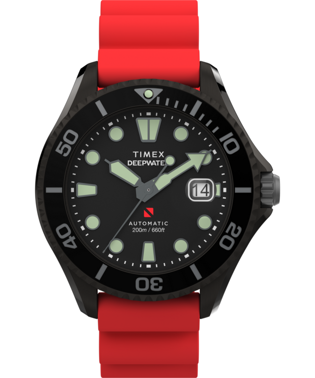 TW2W21000 Deepwater Tiburón Automatic 43mm Synthetic Rubber Strap Watch Primary Image