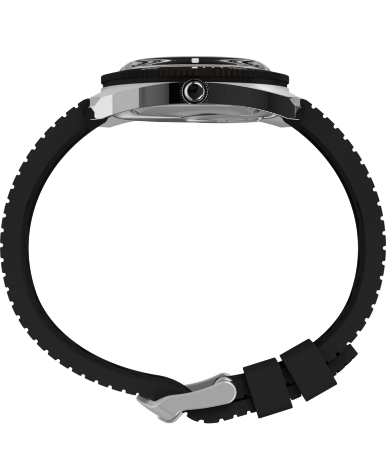 TW2W22400 Q Timex Reissue 1971 Velocity 36mm Synthetic Rubber Strap Watch Profile Image