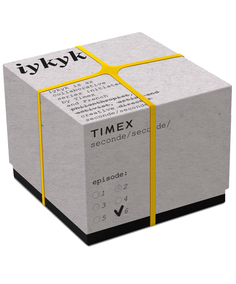 Timex x seconde/seconde/ 40mm Episode #6 Stainless Steel Bracelet Watch