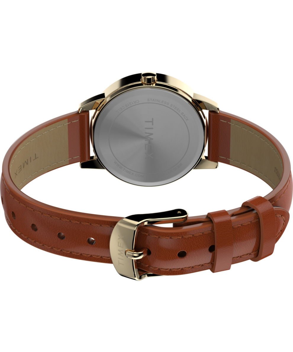 TW2W32600 Easy Reader 30mm Eco-Friendly Sustainable Strap Watch Caseback with Attachment Image