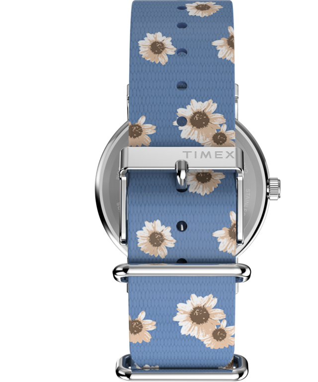 Timex x Peanuts Floral 38mm Fabric Strap Watch