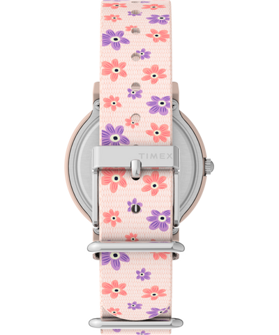 TW2W33400 Timex x Peanuts Floral 34mm Fabric Strap Watch Strap Image