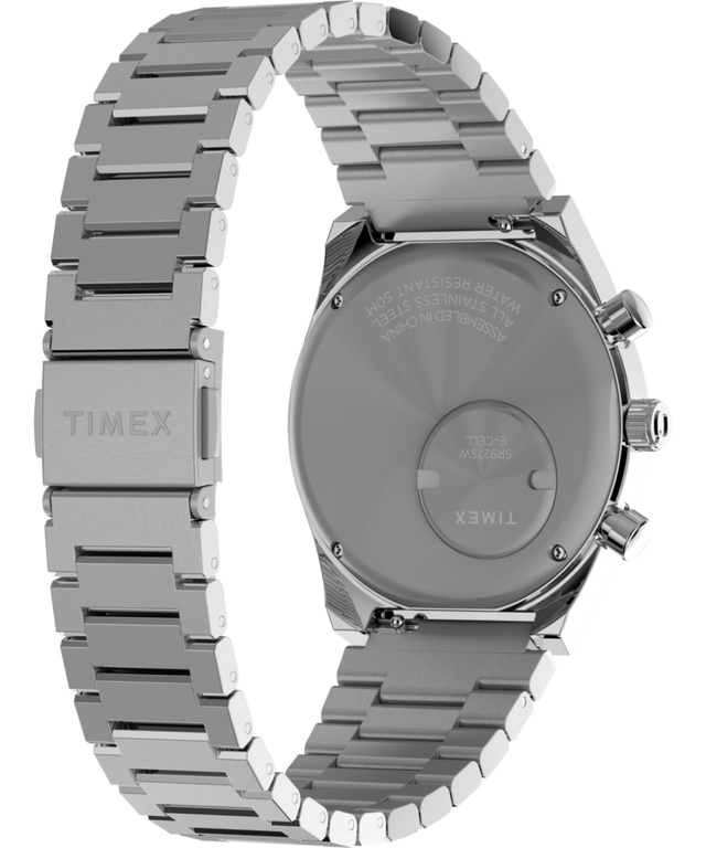 Q Timex Falcon Eye Chronograph 40mm Stainless Steel Bracelet Watch