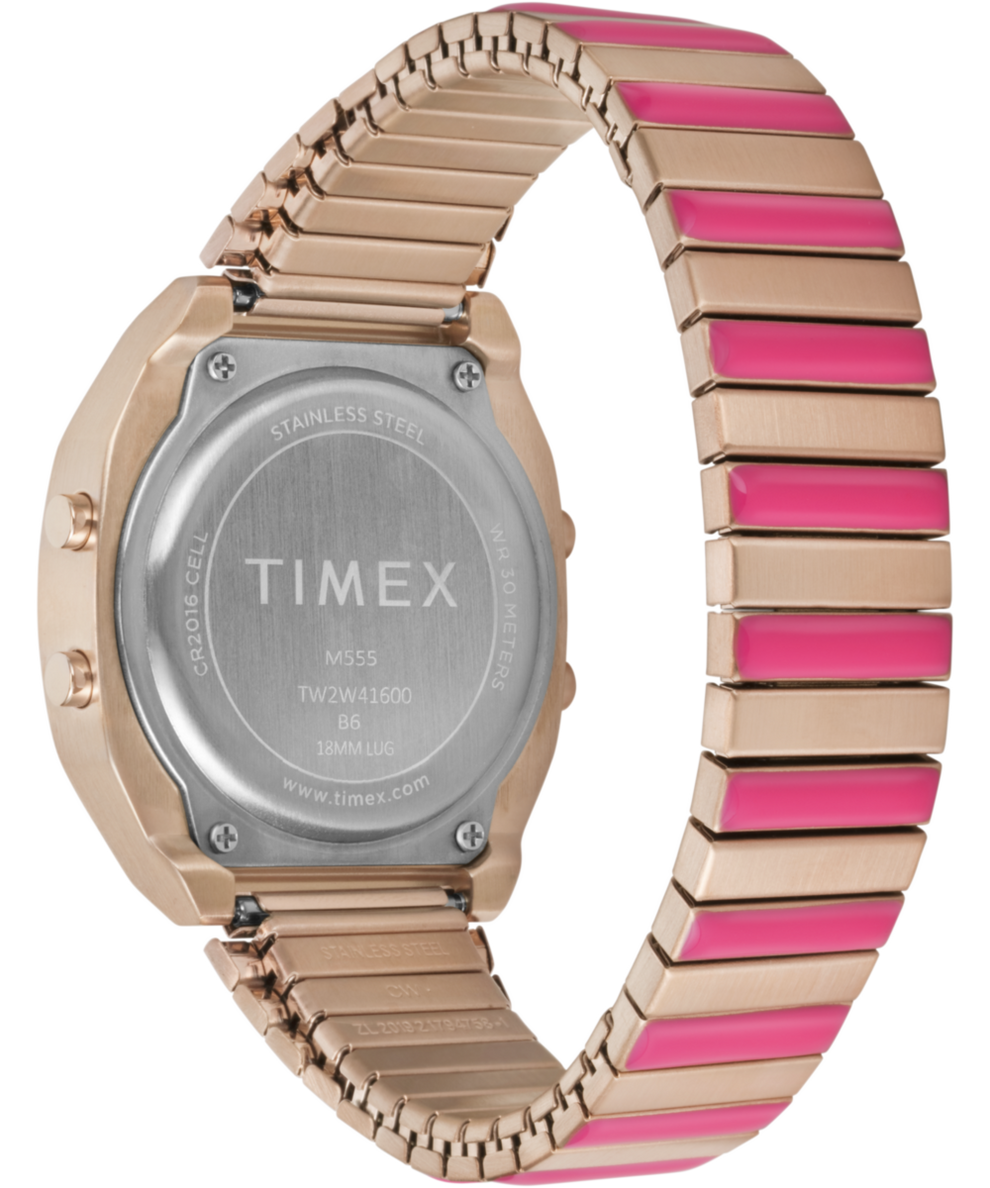 Timex 80 36mm Stainless Steel Expansion Band Watch