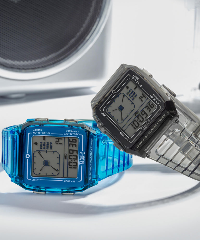 TW2W45000 Q Timex LCA 35mm Resin Strap Watch Collab Additional Image