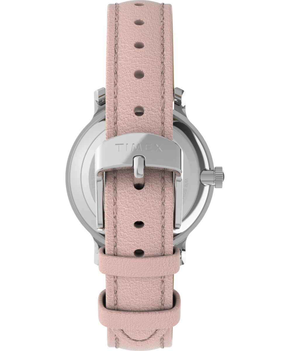 Timex Women's Transcend 31mm TW2U86600VQ Mechanical Hand Wind Watch Timex Transcend 31mm Black Dial Quartz TW2W21500 Women\u0027s Gold