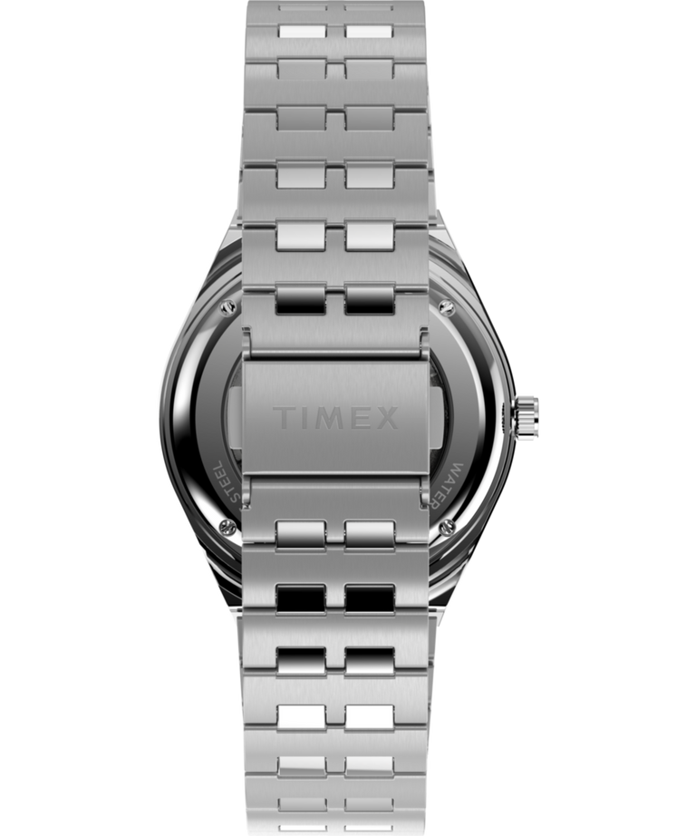 TW2W47500 Peanuts® x Timex M79 Automatic 40mm Stainless Steel Bracelet Watch Strap Image