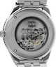 TW2W47500 Peanuts® x Timex M79 Automatic 40mm Stainless Steel Bracelet Watch Caseback Image
