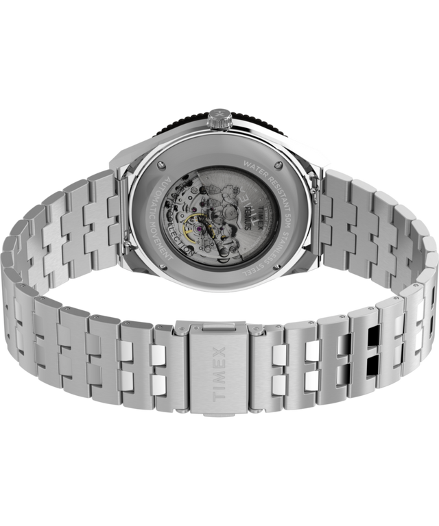TW2W47500 M79 Automatic x Peanuts 40mm Stainless Steel Bracelet Watch Caseback with Attachment Image