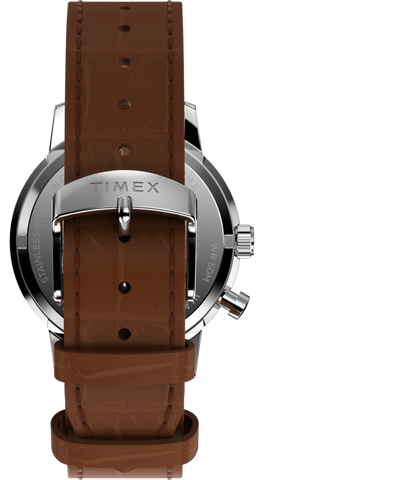 TW2W51000 Marlin® Moon Phase 40mm Leather Strap Watch Strap Image
