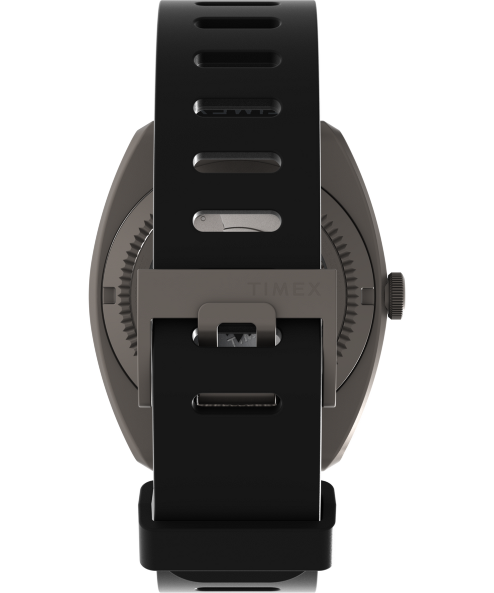 Expedition GMT Titanium Automatic 41mm Silicone Strap Watch TW2W53000 Timex UK