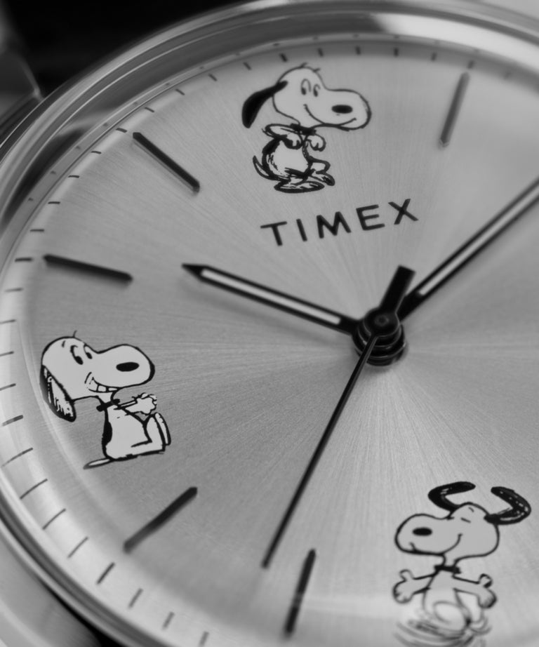 TW2W54000 Marlin® Automatic x Peanuts Sketch 40mm Leather Strap Watch
 Campaign Key Silhouettes (Beauty shots) Image