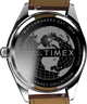 TW2W57200 Timex Legacy 41mm Leather Strap Watch  Caseback Image