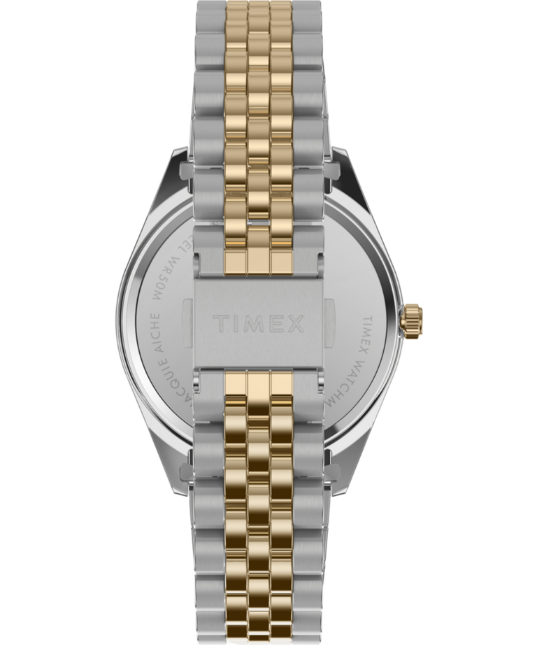 TW2W63600 Timex x Jacquie Aiche Musings 36mm Stainless Steel Bracelet Watch Strap Image