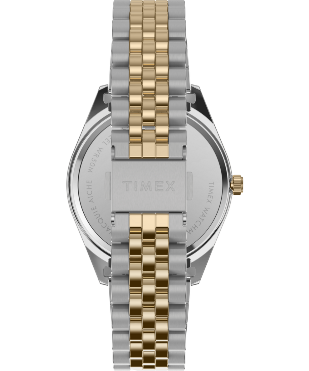 TW2W63600 Timex x Jacquie Aiche Musings 36mm Stainless Steel Bracelet Watch Strap Image