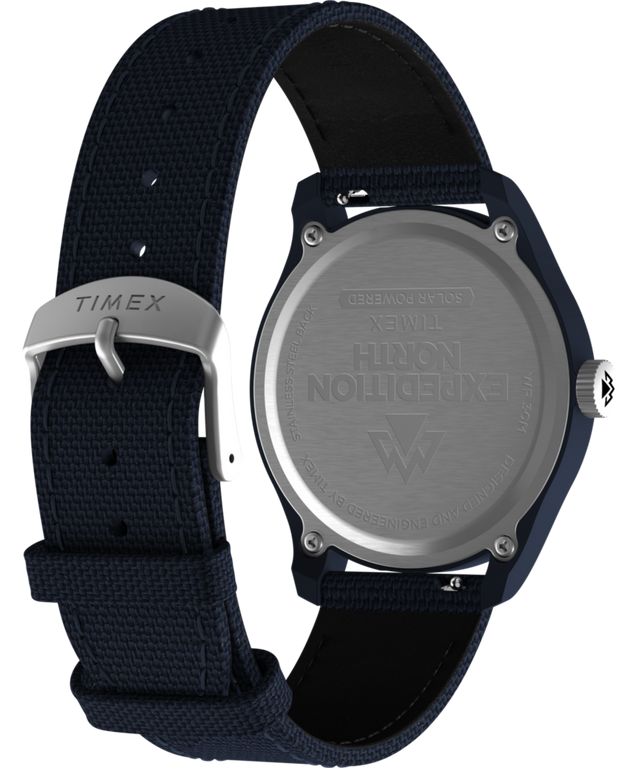 TW2W71200 Expedition Traprock Solar 40mm Eco-friendly Strap Watch   Caseback with Attachment Image